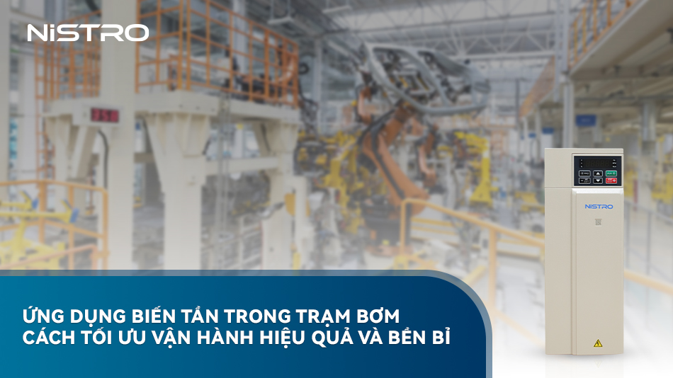 Ứng dụng biến tần trong trạm bơm